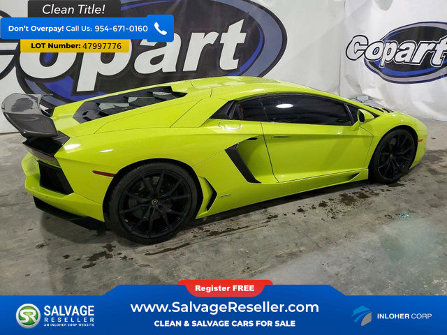 Used 2014 Lamborghini Aventador AWD/4WD image 4
