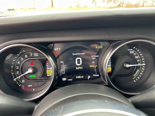 Used 2021 Jeep Wrangler Unlimited Rubicon 4xe w/ Steel Bumper Group image 19