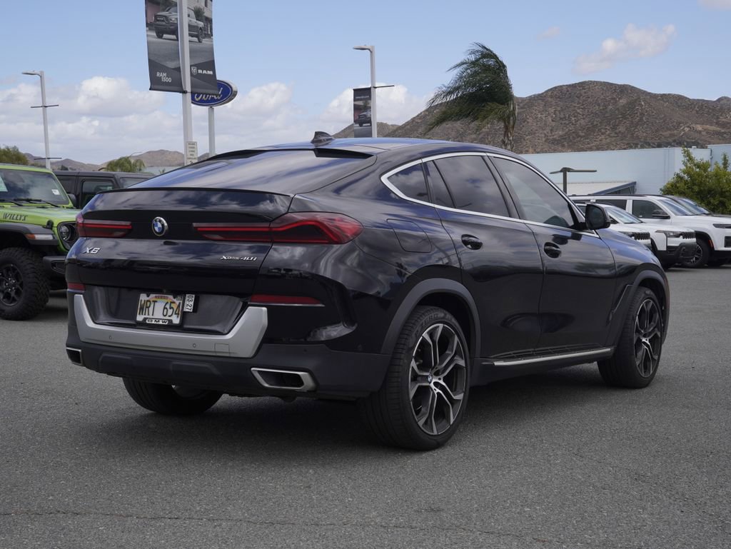 Used 2022 BMW X6 xDrive40i w/ Parking Assistance Package AWD/4WD image 3