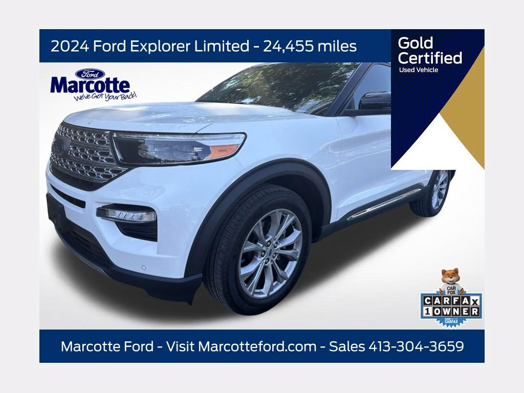 Certified 2024 Ford Explorer Limited w/ Limited Technology Package