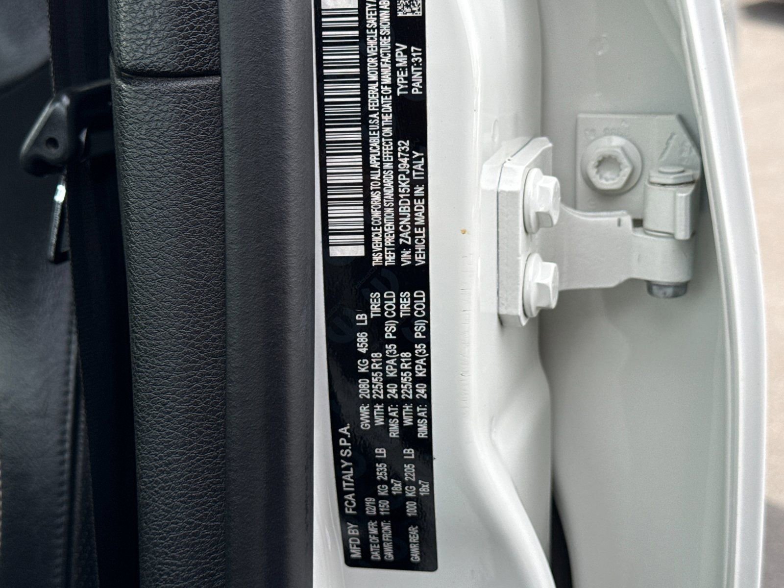 Used 2019 Jeep Renegade Limited w/ UConnect 8.4 Nav Group AWD/4WD image 29