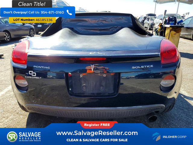Used 2007 Pontiac Solstice Roadster w/ Preferred Package image 8