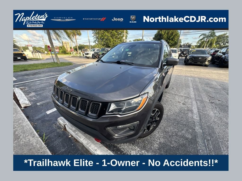 Used 2021 Jeep Compass Trailhawk AWD/4WD image 1