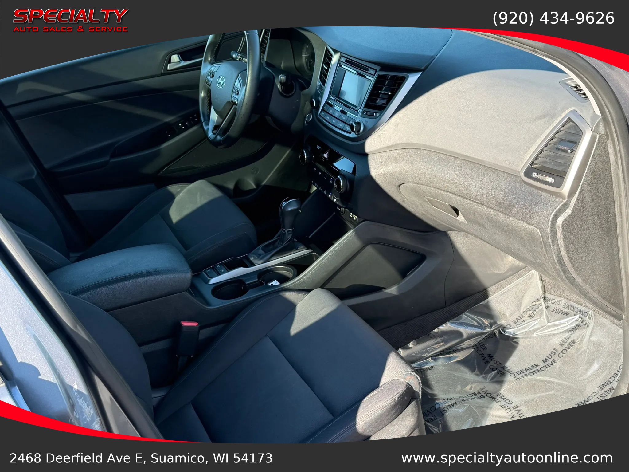 Used 2017 Hyundai Tucson Night w/ Cargo Package AWD/4WD image 18