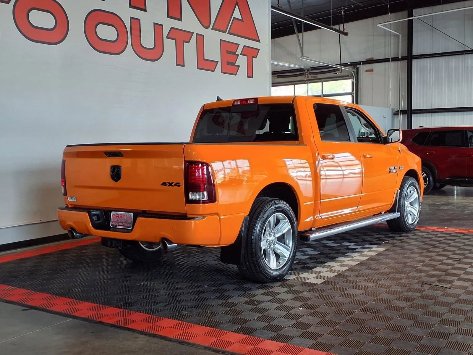 Used 2015 RAM 1500 Sport w/ Ignition Orange Sport Package image 7
