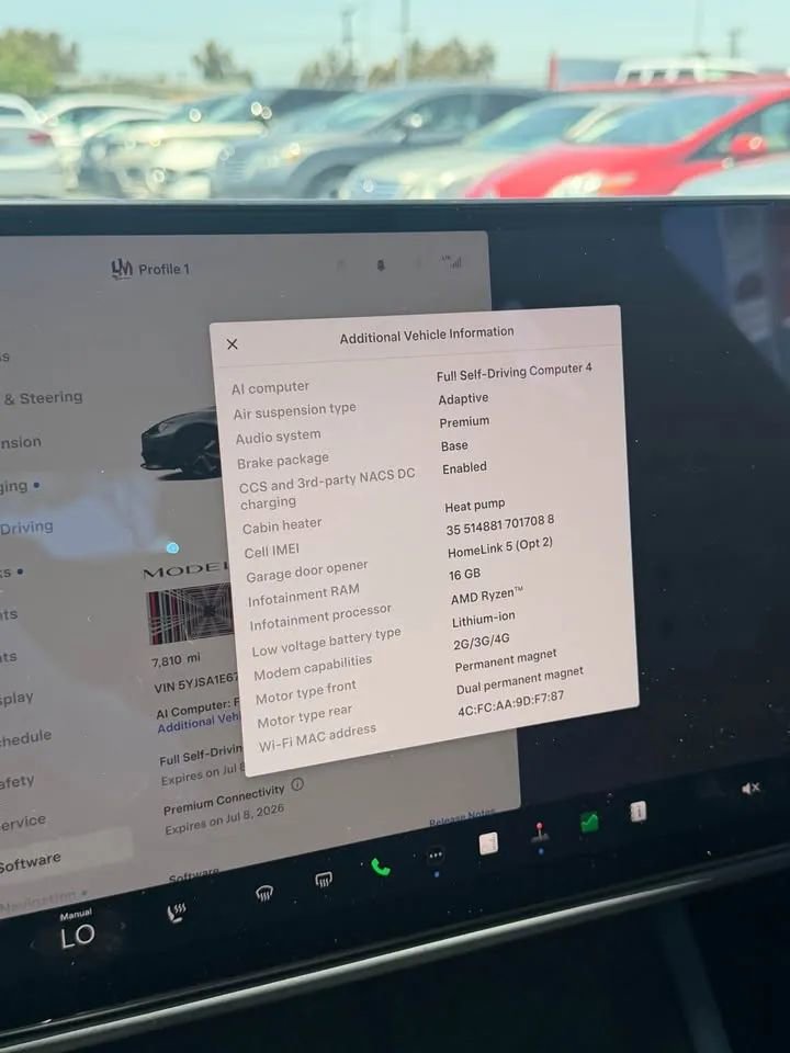 Used 2025 Tesla Model S Plaid AWD/4WD image 16