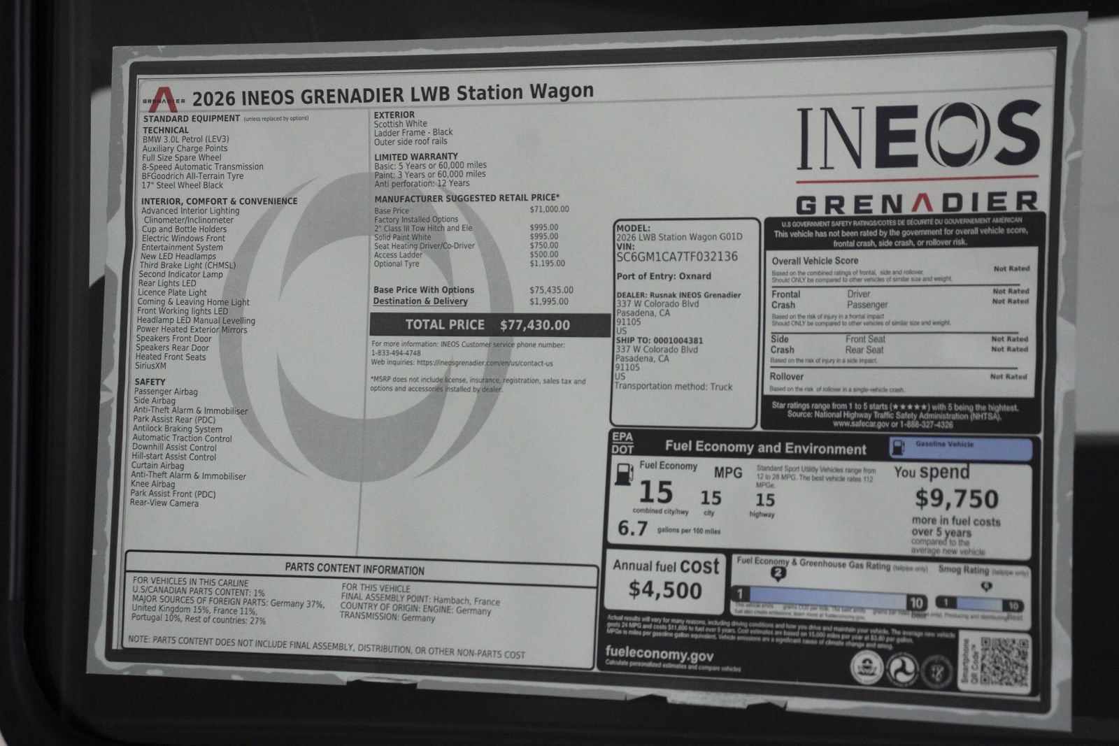 New 2026 INEOS Grenadier AWD/4WD image 23
