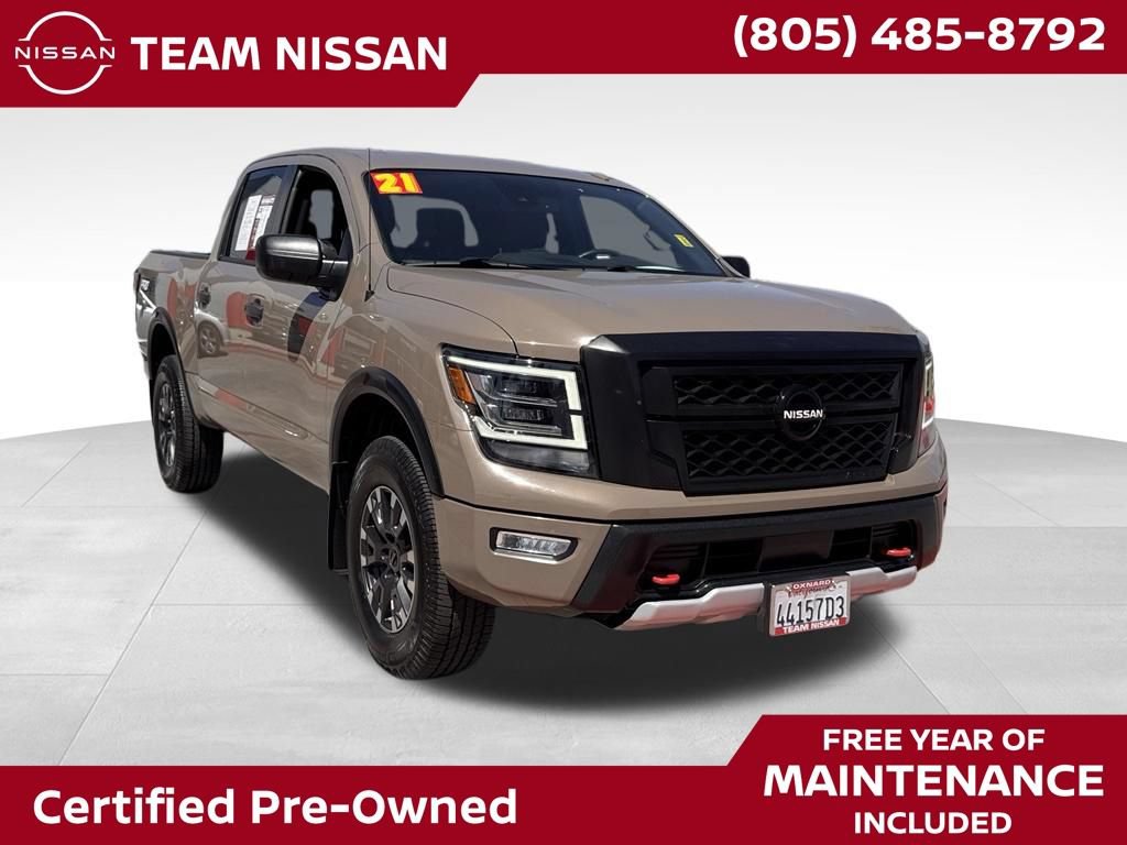 Certified 2021 Nissan Titan PRO-4X
