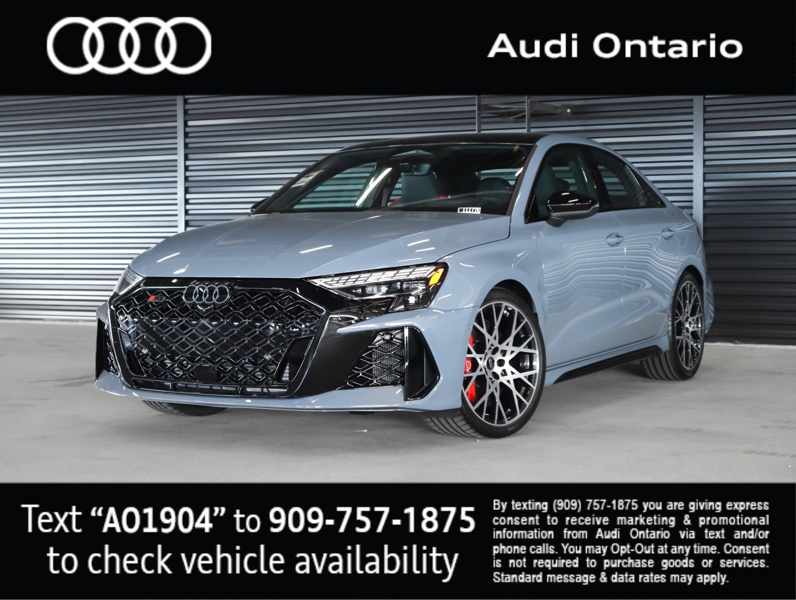 New 2026 Audi RS 3