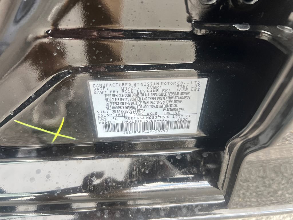 New 2025 Nissan Sentra S image 29