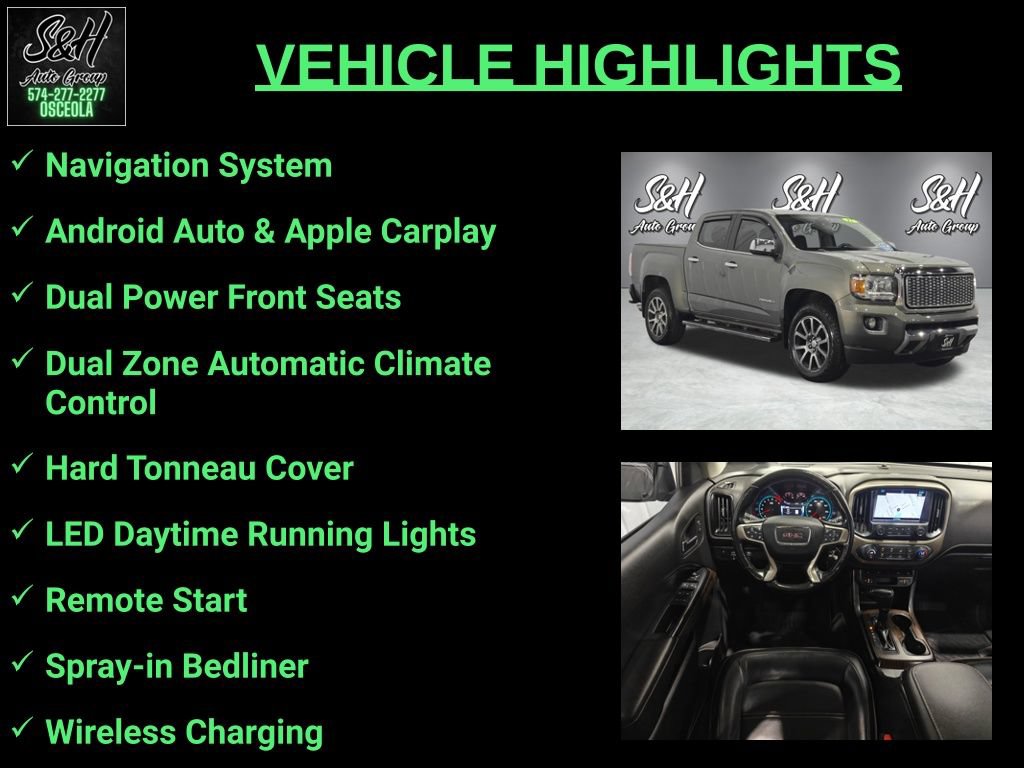 Used 2017 GMC Canyon Denali AWD/4WD image 3