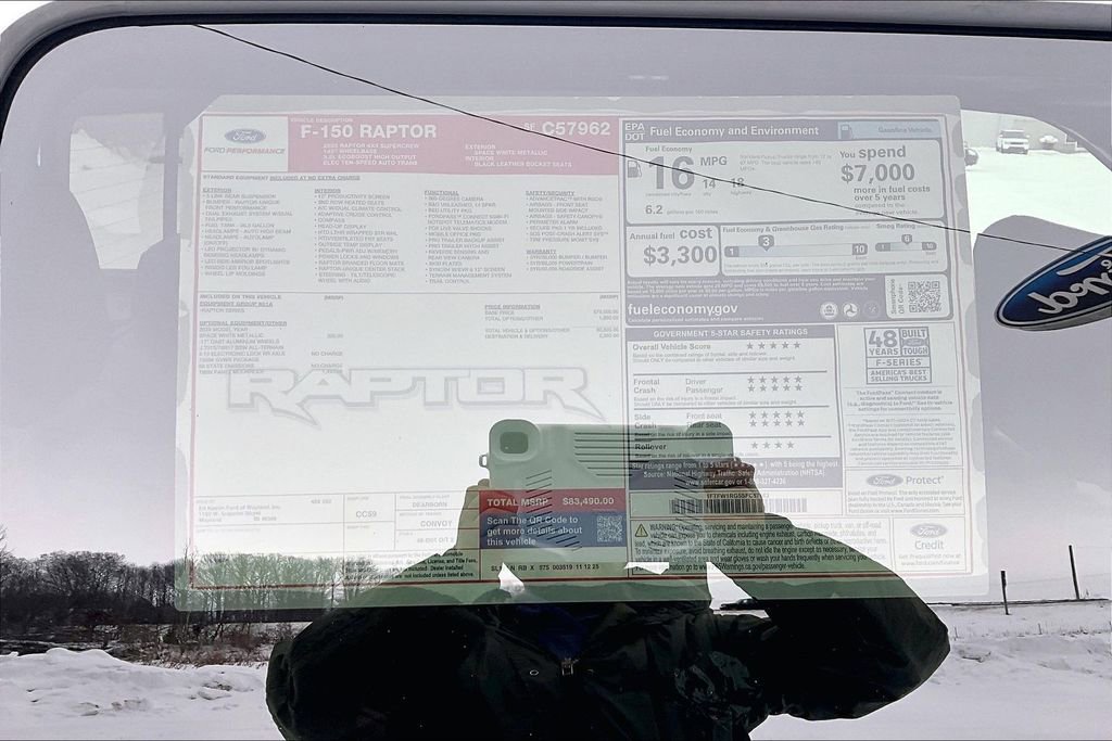 New 2025 Ford F150 Raptor image 13