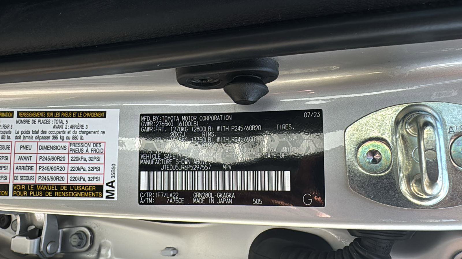 Used 2023 Toyota 4Runner Limited image 21