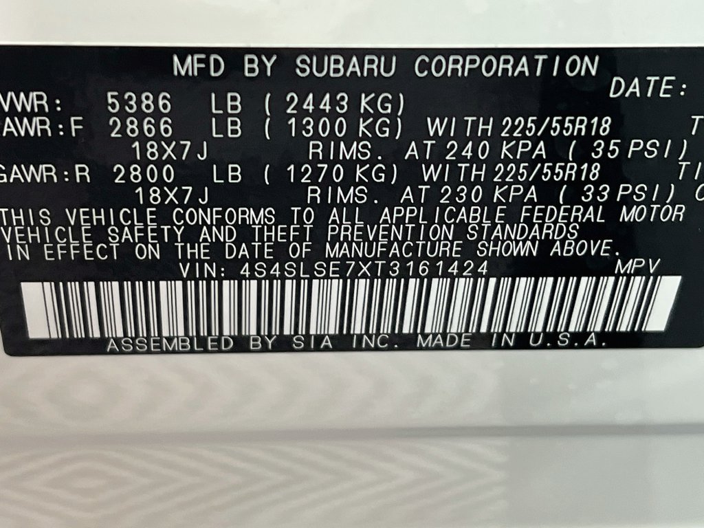 New 2026 Subaru Forester Touring AWD/4WD image 24
