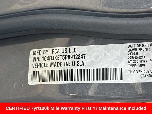 Used 2023 Jeep Grand Cherokee L Summit AWD/4WD image 31
