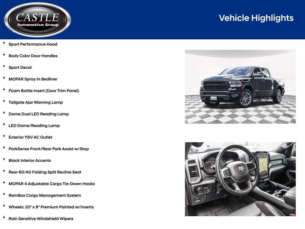 Used 2021 RAM 1500 Laramie w/ Sport Appearance Package image 10