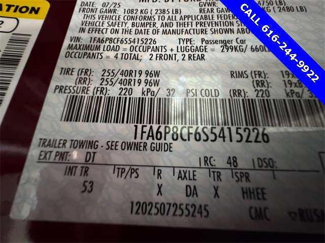 New 2025 Ford Mustang GT Premium image 25