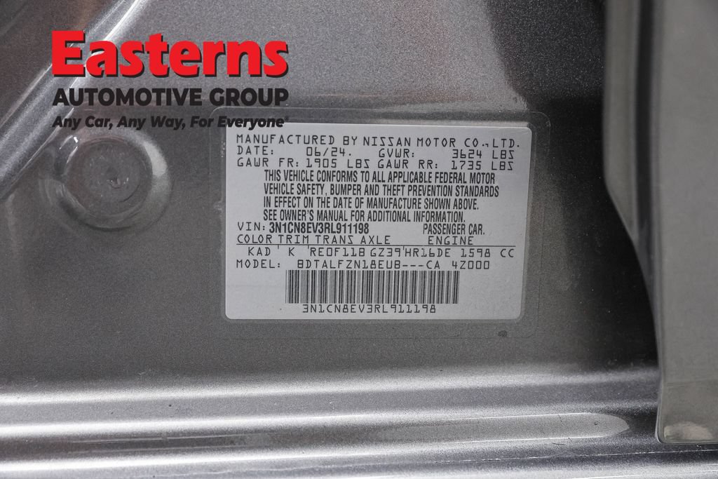 Used 2024 Nissan Versa SV FWD image 35