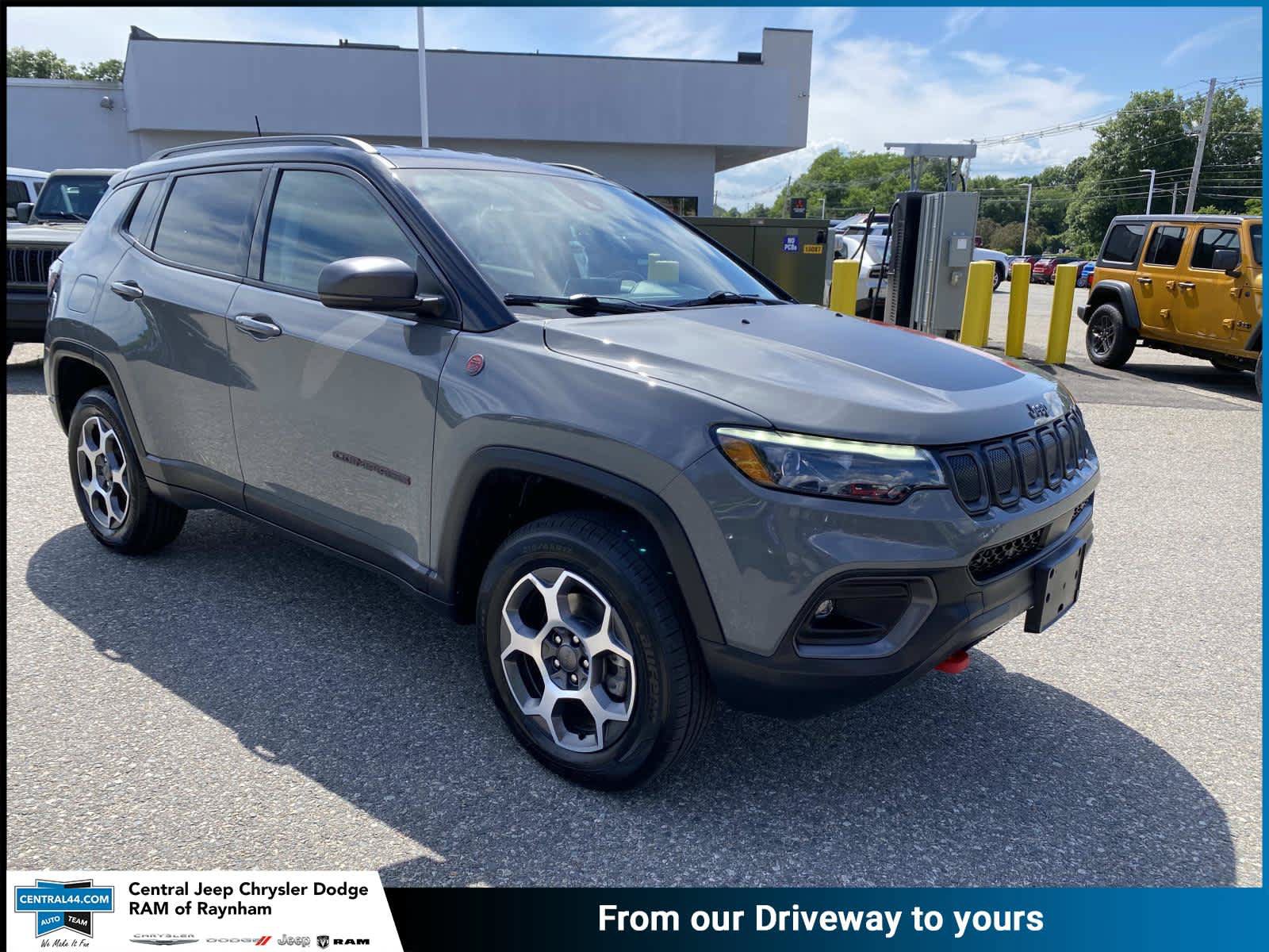 Certified 2022 Jeep Compass Trailhawk w/ Trailhawk Elite Group AWD/4WD image 1