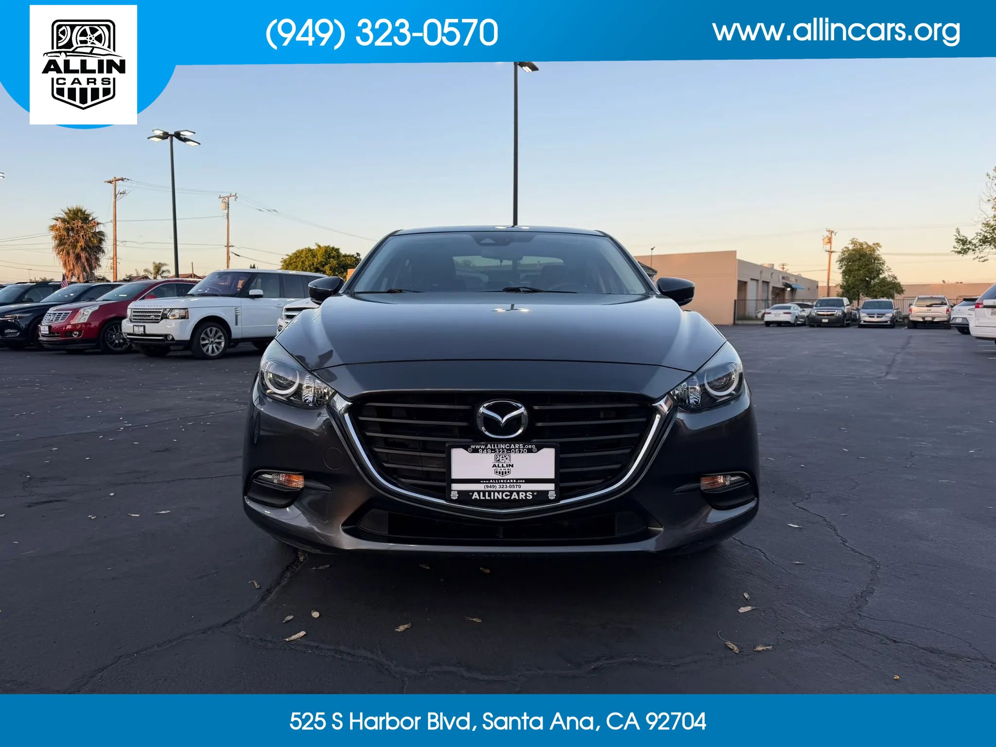 Used 2017 MAZDA MAZDA3 Touring w/ Popular Equipment Package FWD image 2
