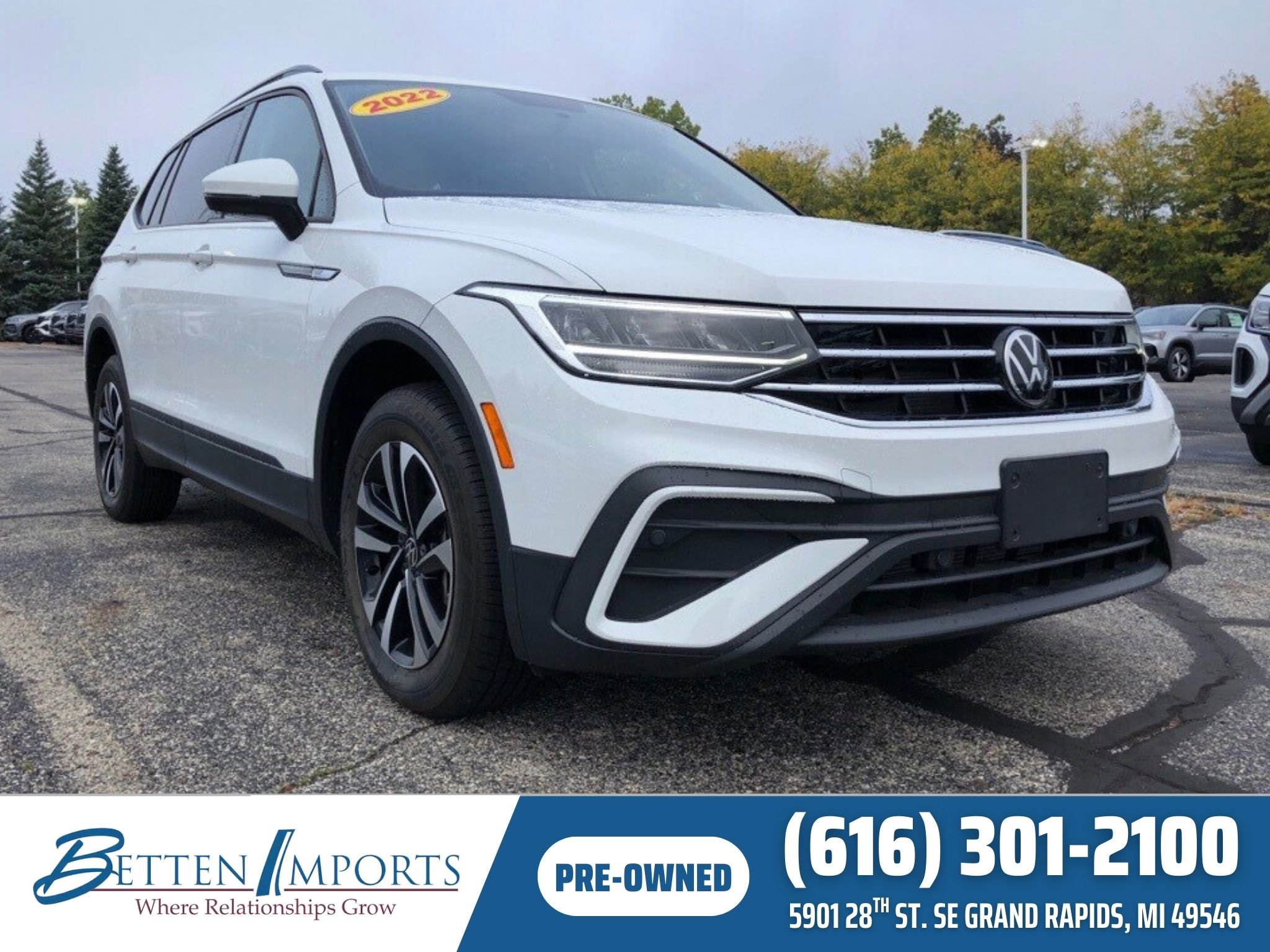Used 2022 Volkswagen Tiguan S