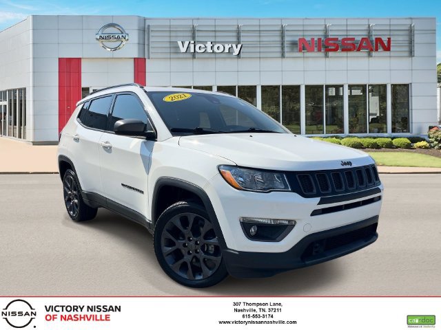 Used 2021 Jeep Compass Latitude w/ Sun and Sound Group AWD/4WD image 1