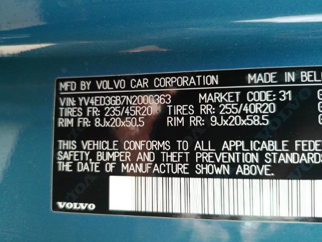 Used 2022 Volvo C40 P8 Recharge Ultimate AWD/4WD image 51