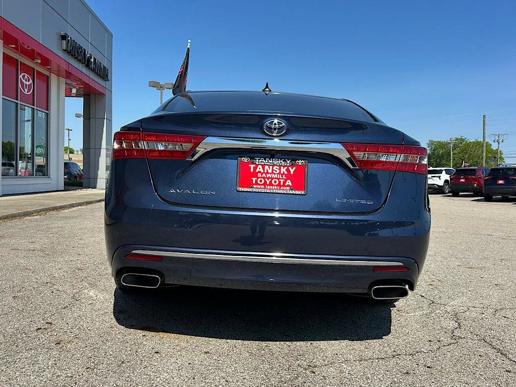 Certified 2017 Toyota Avalon Limited FWD image 4