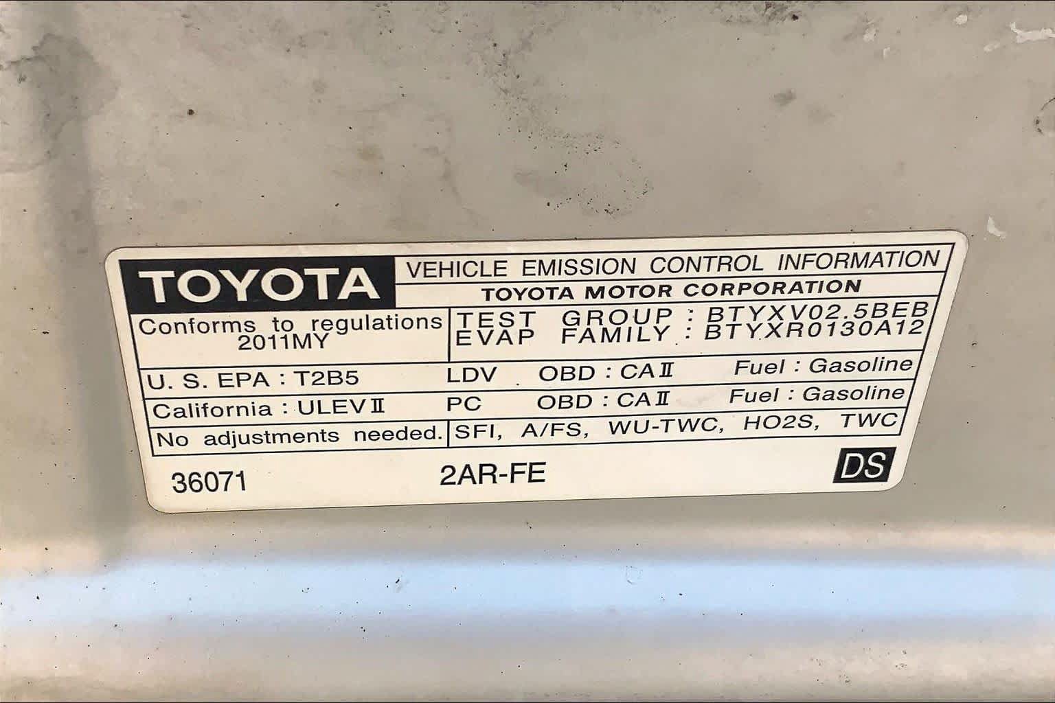 Used 2011 Toyota Camry LE w/ LE Extra-Value Pkg FWD image 32
