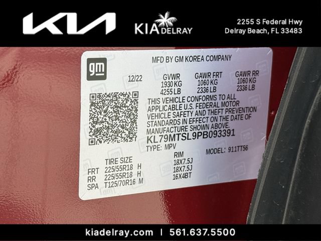 Used 2023 Chevrolet TrailBlazer RS w/ Sun and Liftgate Package FWD image 36
