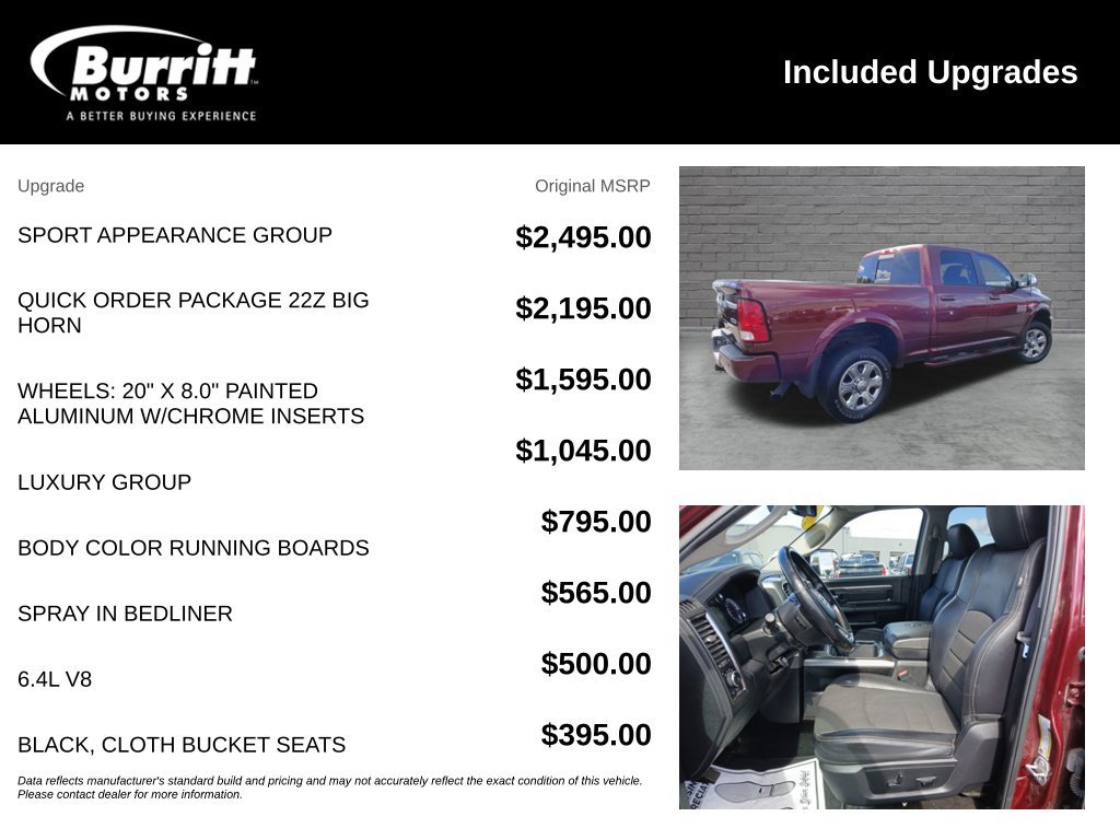 Used 2018 RAM 2500 Big Horn w/ Sport Appearance Group AWD/4WD image 6