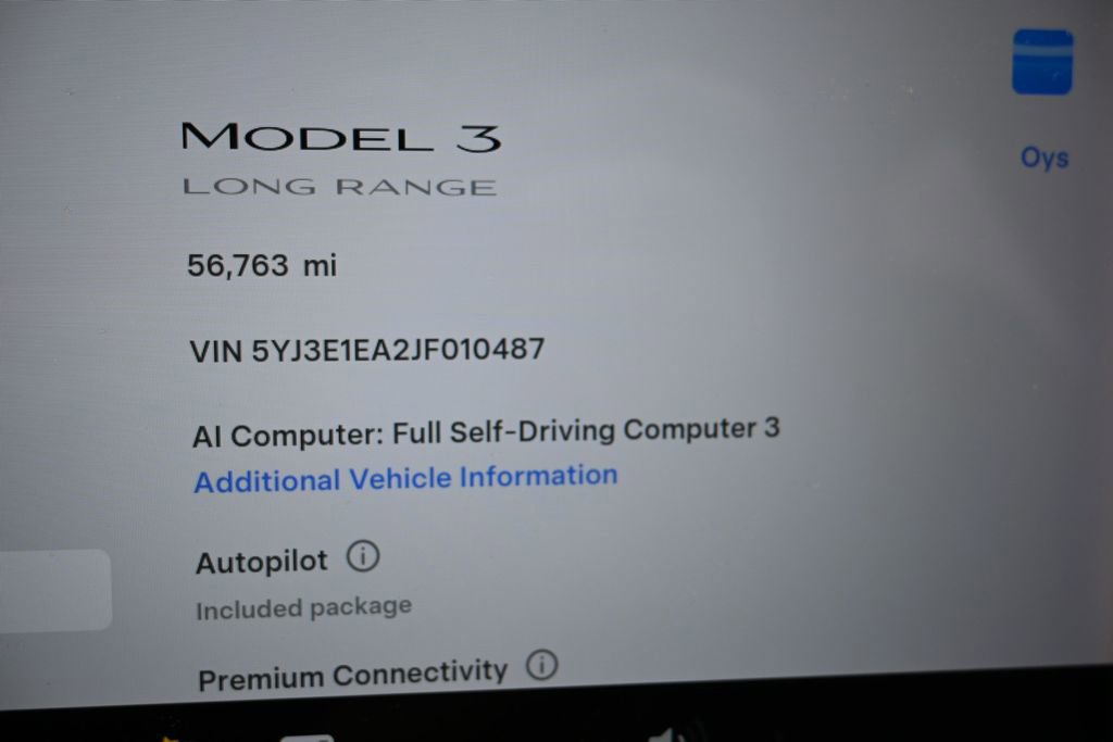 Used 2018 Tesla Model 3 Long Range image 19