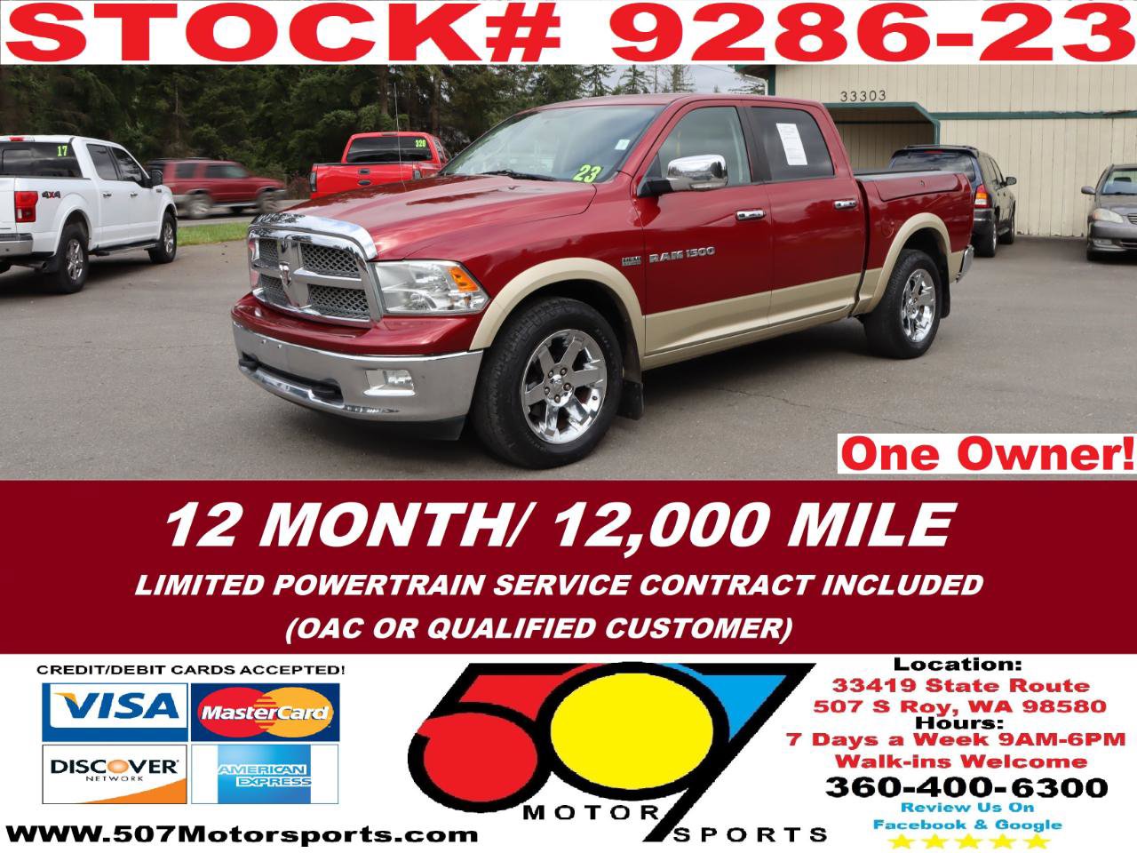 Used 2011 RAM 1500 Laramie w/ Protection Group AWD/4WD image 2