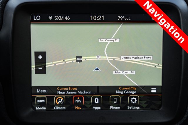 Used 2020 Jeep Renegade Latitude w/ UConnect 8.4 Nav Group image 8