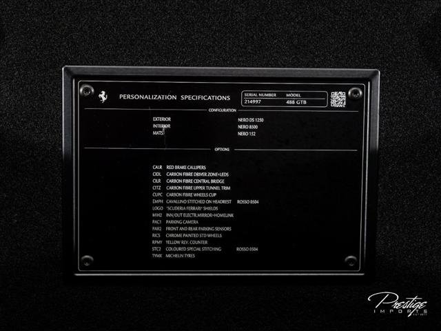 Used 2016 Ferrari 488 GTB RWD image 8