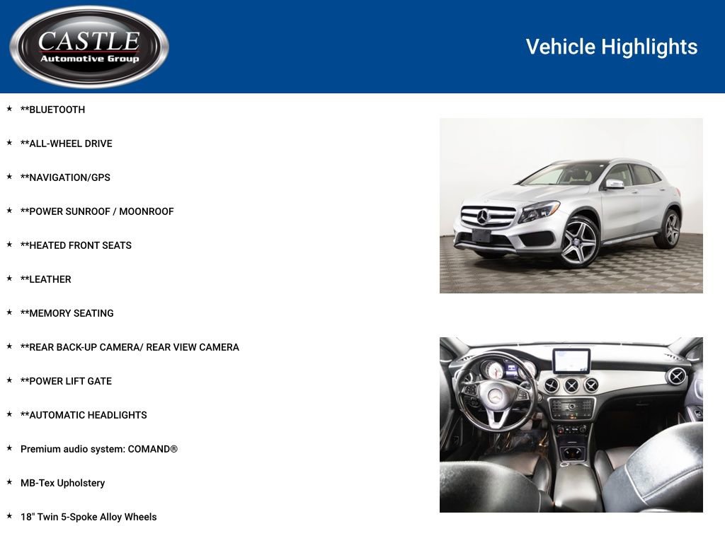 Used 2016 Mercedes-Benz GLA 250 GLA 250 image 3