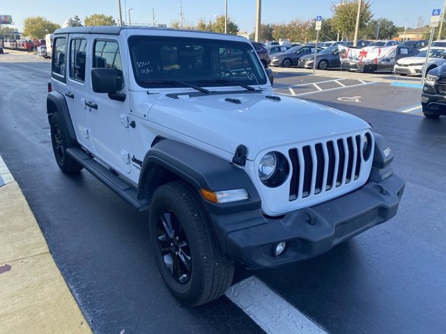 Used 2021 Jeep Wrangler Unlimited Sport image 2