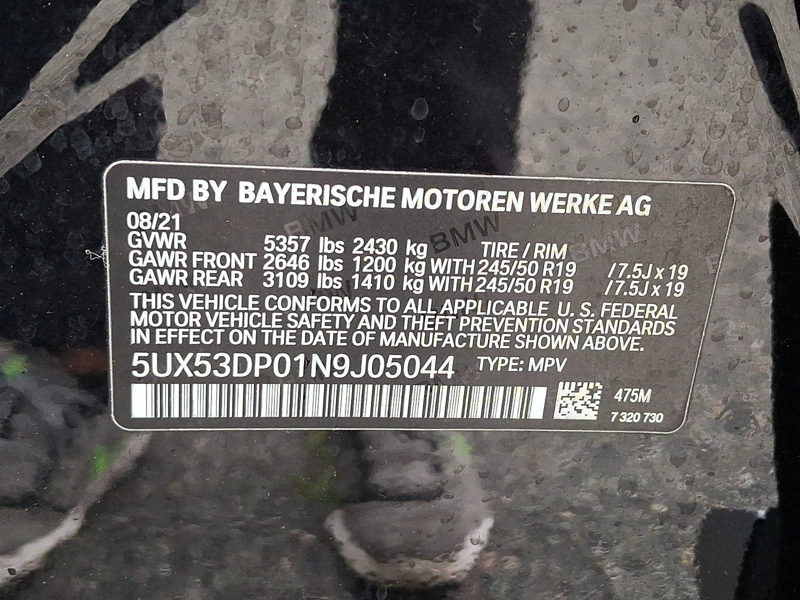 Used 2022 BMW X3 xDrive30i w/ Premium Package AWD/4WD image 29