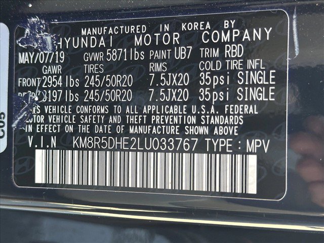 Used 2020 Hyundai Palisade Limited AWD/4WD image 27