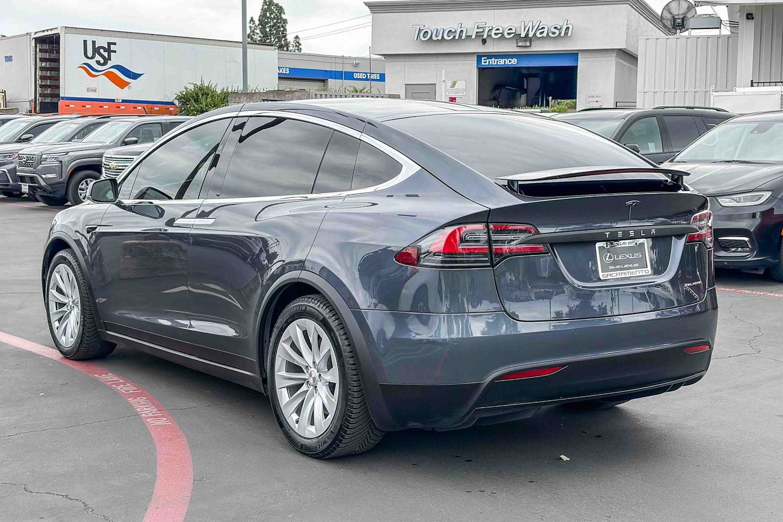 Used 2020 Tesla Model X Long Range AWD/4WD image 2