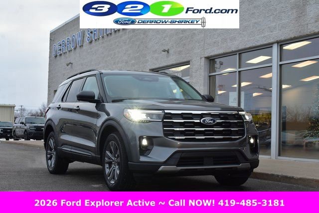 New 2026 Ford Explorer Active w/ Active Comfort Package