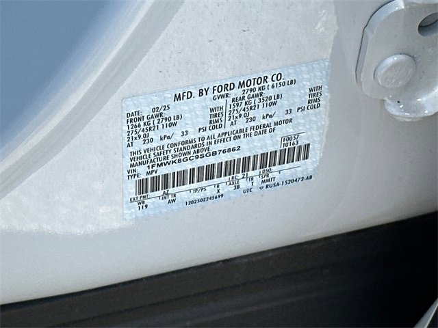 New 2025 Ford Explorer ST w/ Sun And Sound Package image 32