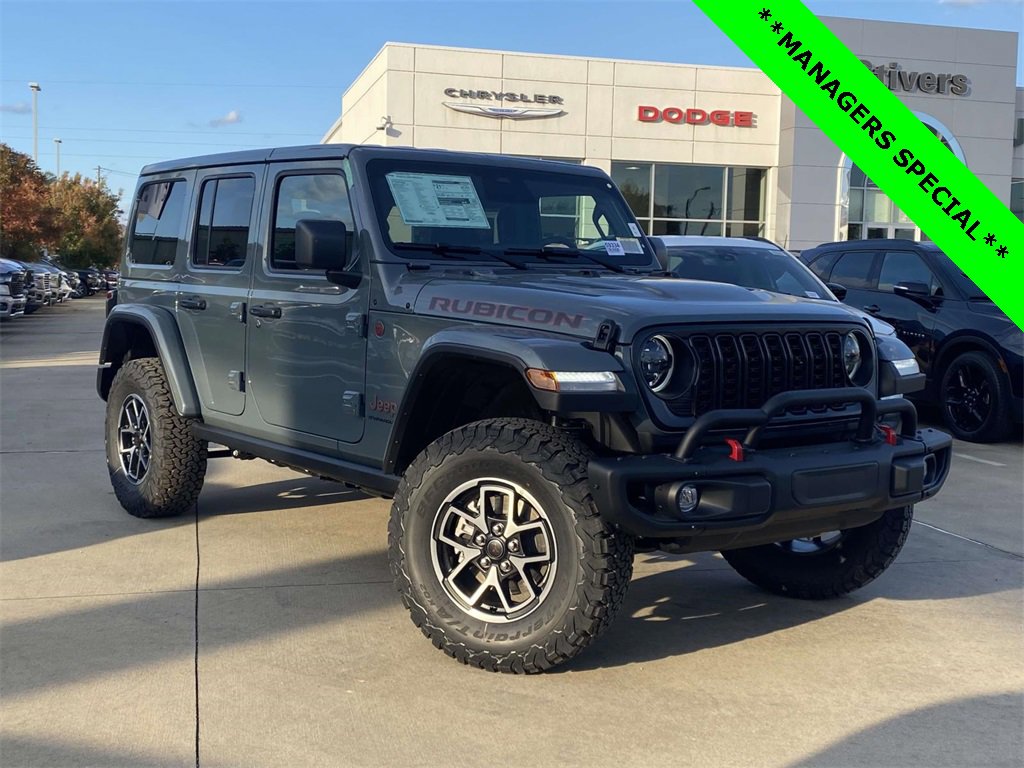 New 2026 Jeep Wrangler Unlimited Rubicon w/ Steel Bumper Group image 32
