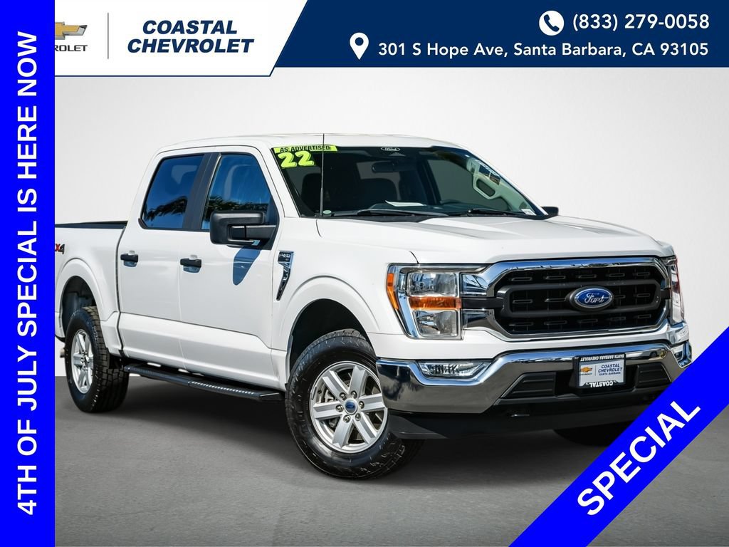 Used 2022 Ford F150 XLT w/ Trailer Tow Package AWD/4WD image 1