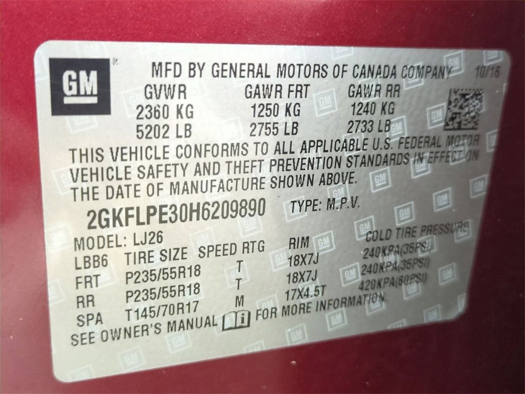 Used 2017 GMC Terrain SLT w/ Open Road Package image 35