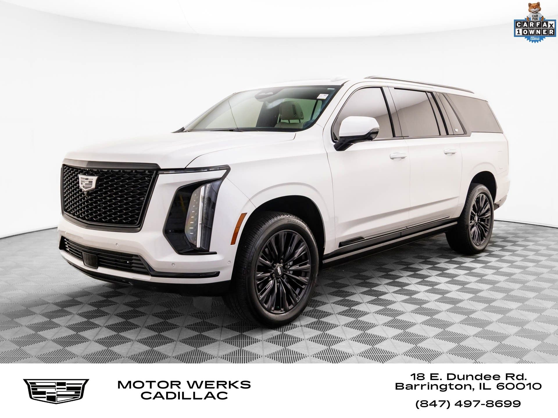 Certified 2025 Cadillac Escalade ESV Sport w/ LPO, ONYX Package image 1