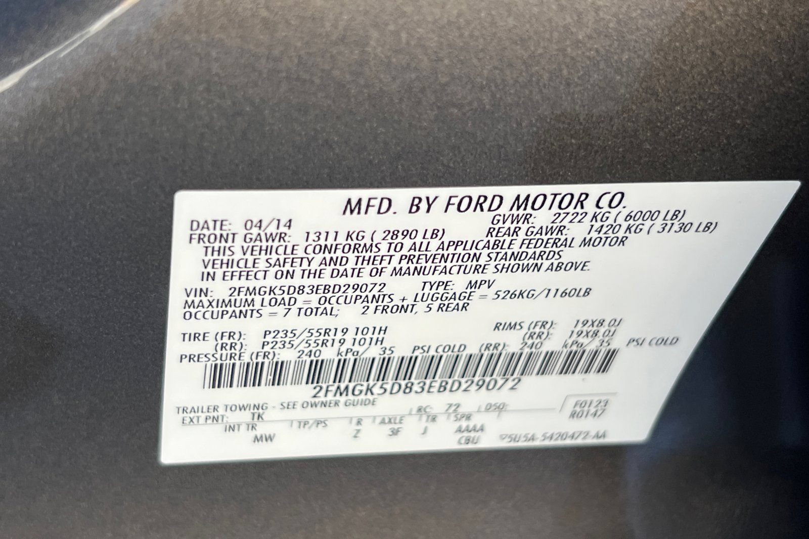 Used 2014 Ford Flex Limited FWD image 29