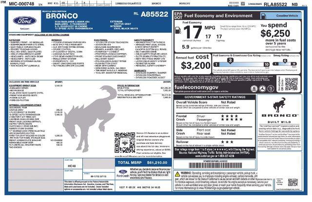Certified 2024 Ford Bronco Badlands image 3