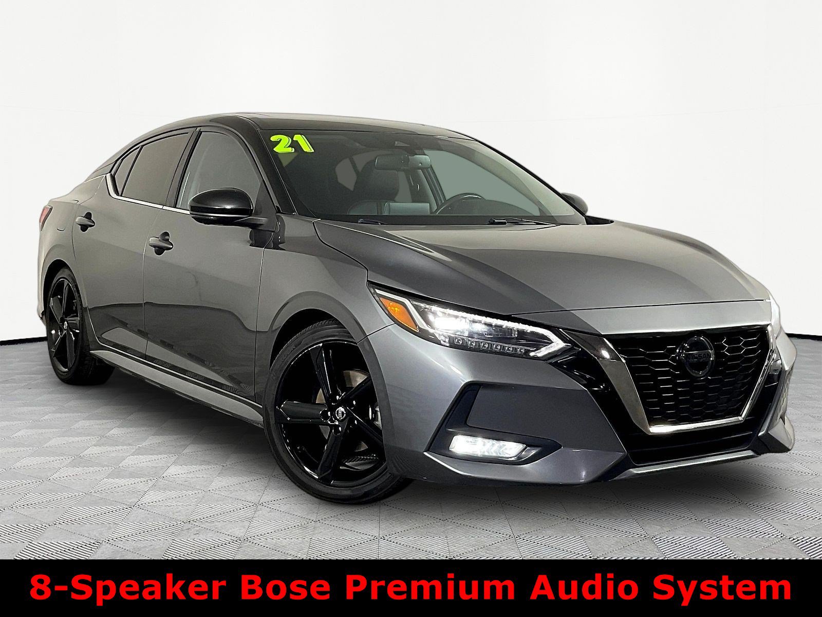 Used 2021 Nissan Sentra SR w/ SR Premium Package FWD image 3