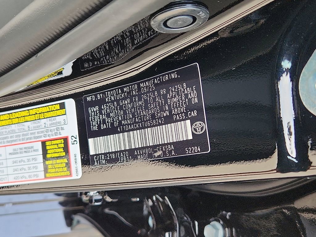 New 2026 Toyota Camry SE image 16